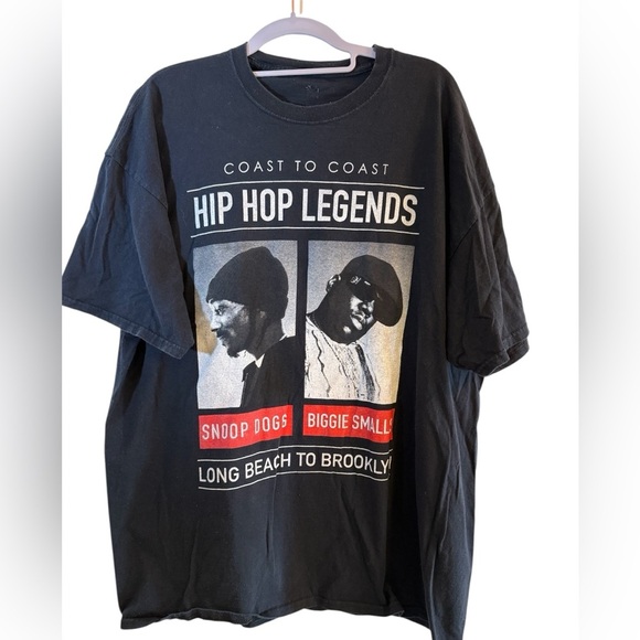 Other - Hip Hop Legends Black T-Shirt